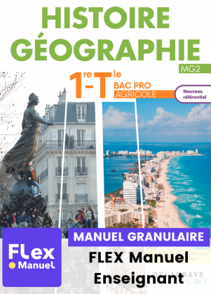 Couverture Histoire-Géographie 1ere/Tle Bac Pro Agricole 2023