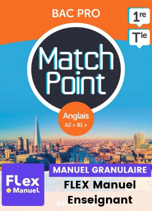 Couverture Match Point Bac Pro Première et Terminale